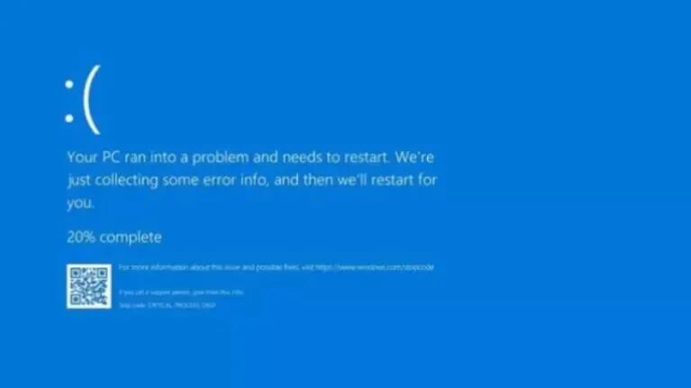 La pantalla de la muerte recupera el color azul en Windows 11