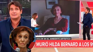 Guillermo Andino se disculpó tras dar por muerta a Hilda Bernard