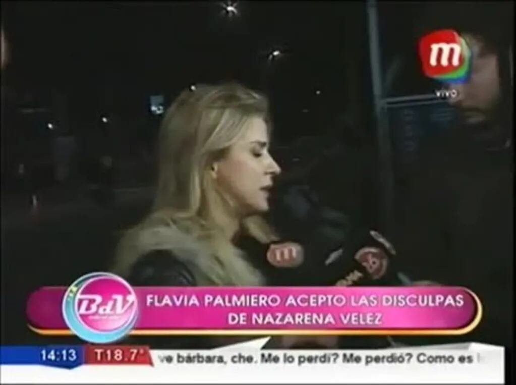 Flavia Palmiero: "Me hizo muy bien el pedido de disculpas de Nazarena Vélez"