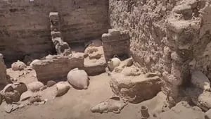 Un explorador documenta en vídeo el hallazgo de la antigua ciudad perdida en Luxor, Egipto