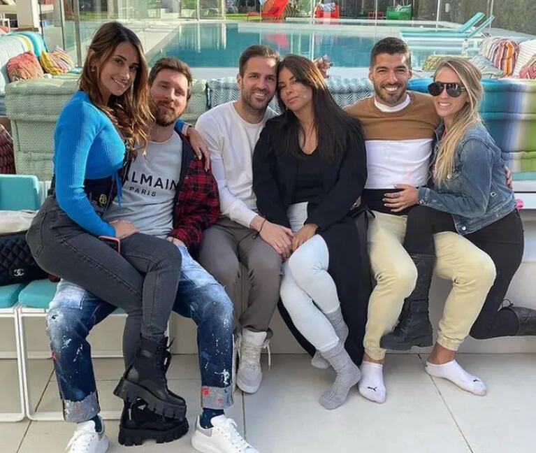 Antonela Roccuzzo festejó su cumpleaños con Lionel Messi y amigas: "Gracias por estar conmigo en todas"