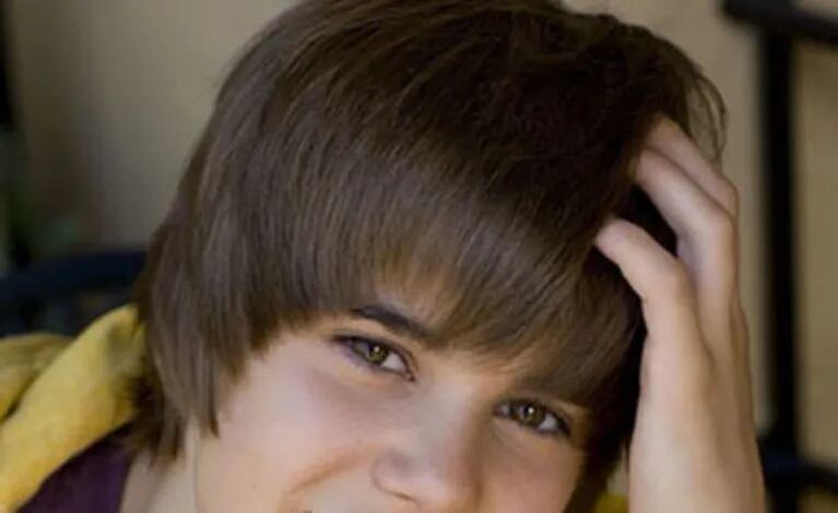 El pequeño Justin en sus comienzos. 