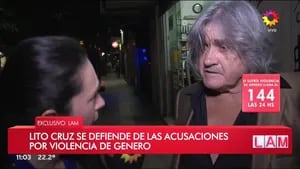 Lito Cruz ante las acusaciones de violencia género de su exmujer, Patricia Perrotta