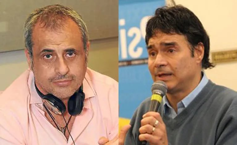 Jorge Rial y Claudio María Domínguez, enfrentadísimos (Foto: Web). 