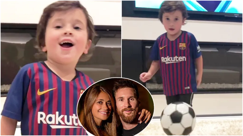 Mateo Messi, el hijo de Lionel Messi y Antonela Roccuzzo, y su video que se llevó millones de visualizaciones