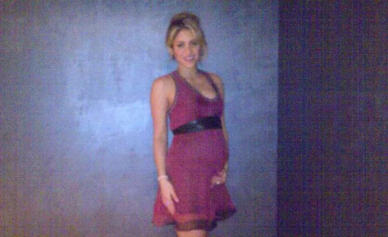 Shakira mostró su pancita de 6 meses de embarazo. (Foto: Facebook Shakira)