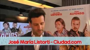 José María Listorti, feliz por su debut con Socios por accidente: "Hasta que me muera voy a hacer muchas películas"