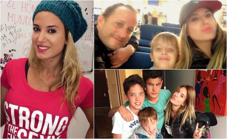 Jésica Cirio compartió el fin de semana con Martín Insaurralde, el hijo de él y sus primos. (Foto: Twitter)