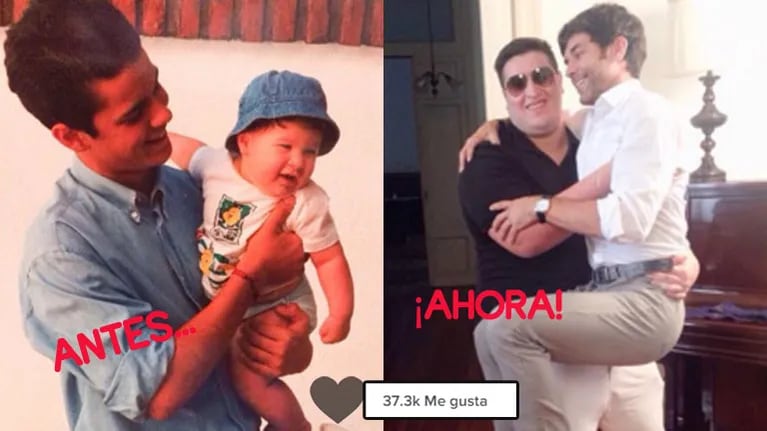 Mariano Martínez y la foto más divertida con su hermano que causó furor en Instagram