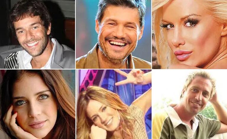 Los famosos y sus saludos por el Día del Amigo. (Fotos: Web)