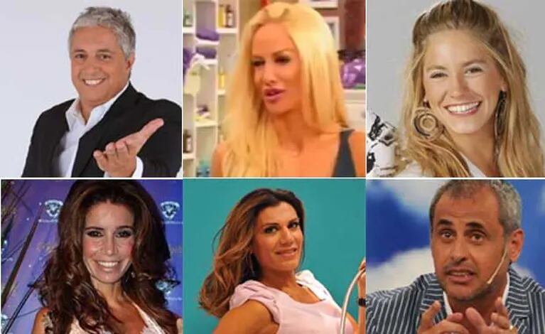 Los saludos de los famosos en el Día del Amigo. (Fotos: Web)