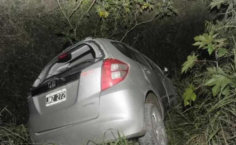 Marianela Mirra: fuerte accidente y susto en Tucumán. (Fotos: La Gaceta de Tucumán)