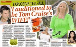 Una mujer asegura que hizo un casting para ser la esposa de Tom Cruise. (Foto:Woman’s Day) 