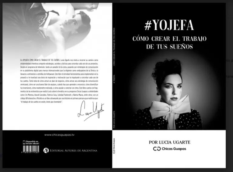 Lucía Ugarte, la conductora y creadora de Chicas Guapas, presenta su primer libro: #YoJefa