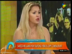 Mariana Diarco colapsó de llanto tras advertirle al Pocho Lavezzi sobre un presunto video hot