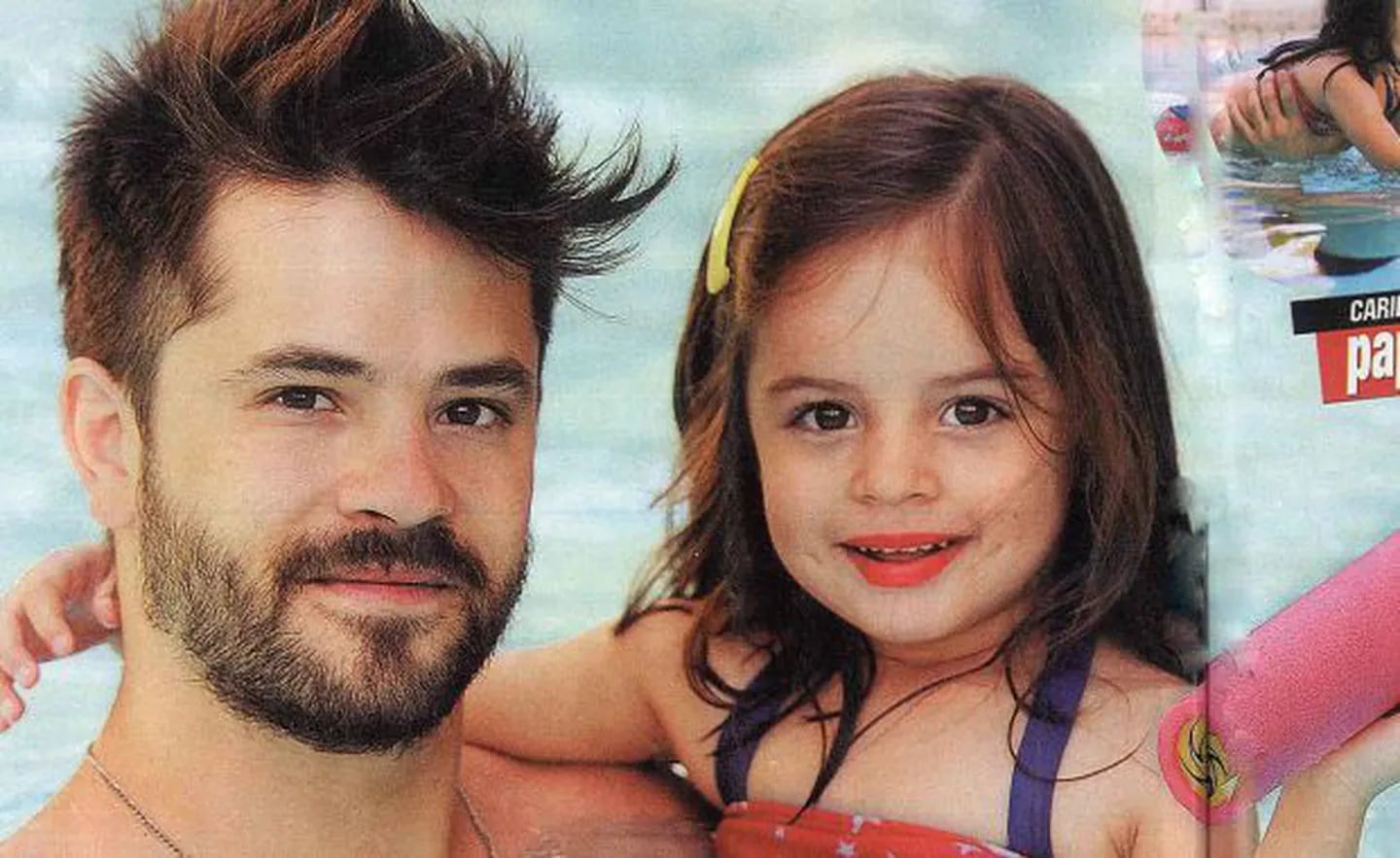 Felipe Colombo presentó a su hija: "Todo el tiempo quiero sopapearla a besos"