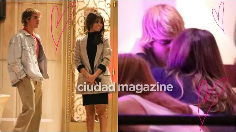 Las fotos de Justin Bieber y Selena Gomez, enamorados en San Valentín. Fotos: Grosby Group.