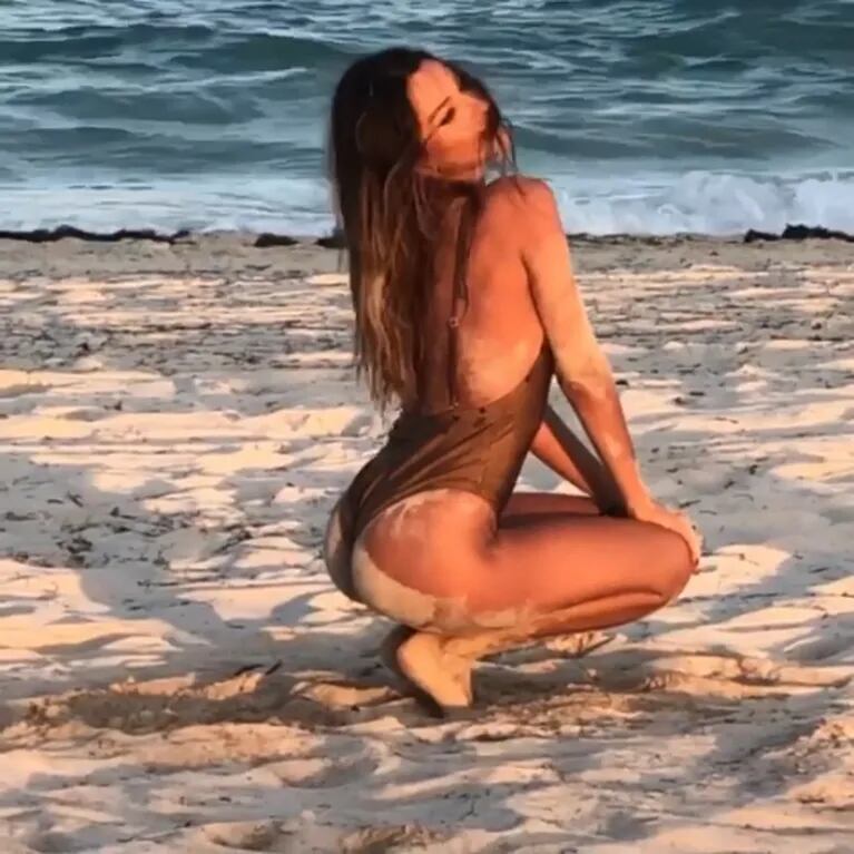 Pampita, súper sexy en las paradisíacas playas de México: "Cuando todo es perfecto para la foto perfecta"