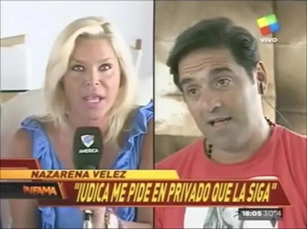 Mariano Iúdica, picante con Nazarena Vélez: "No sé qué le pasa con el nervio, no vende entradas así, entonces tranquilos"