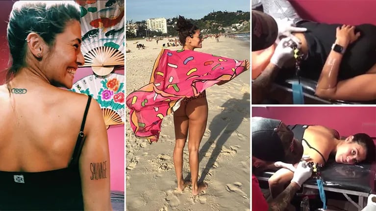 Ivana Nadal con el lomazo de siempre y tatuajes nuevos. (Foto: Instagram)