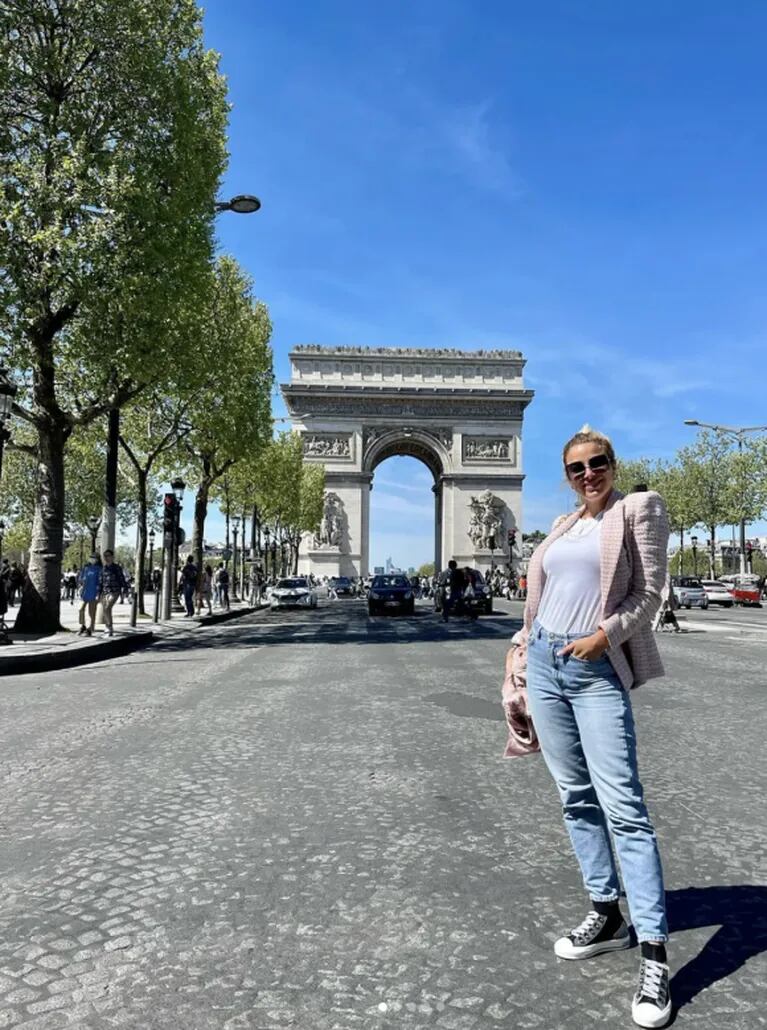 Ailén Bechara cumplió su sueño de conocer París: "Sigo sin poder creerlo"