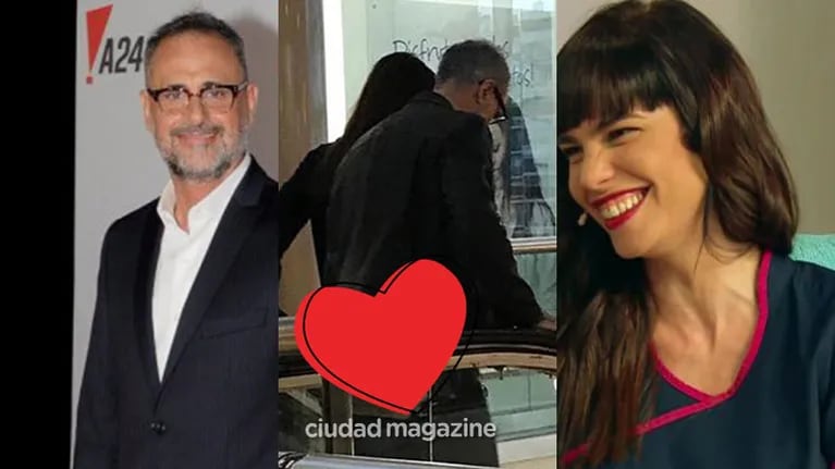 Jorge Rial y Romina Pereiro, enamorados. 