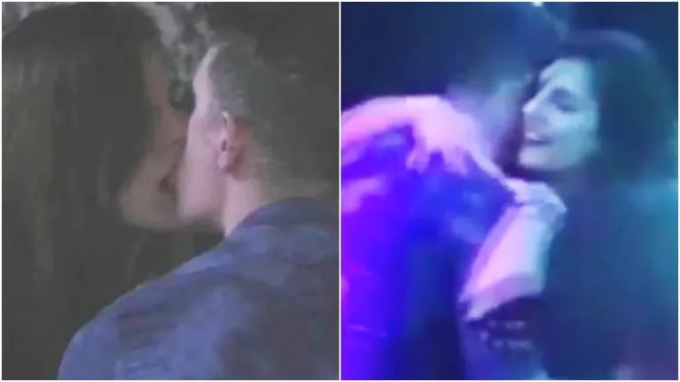El inesperado beso entre Ivana Icardi y Luifa en Gran Hermano (Fotos: Twitter y Captura)