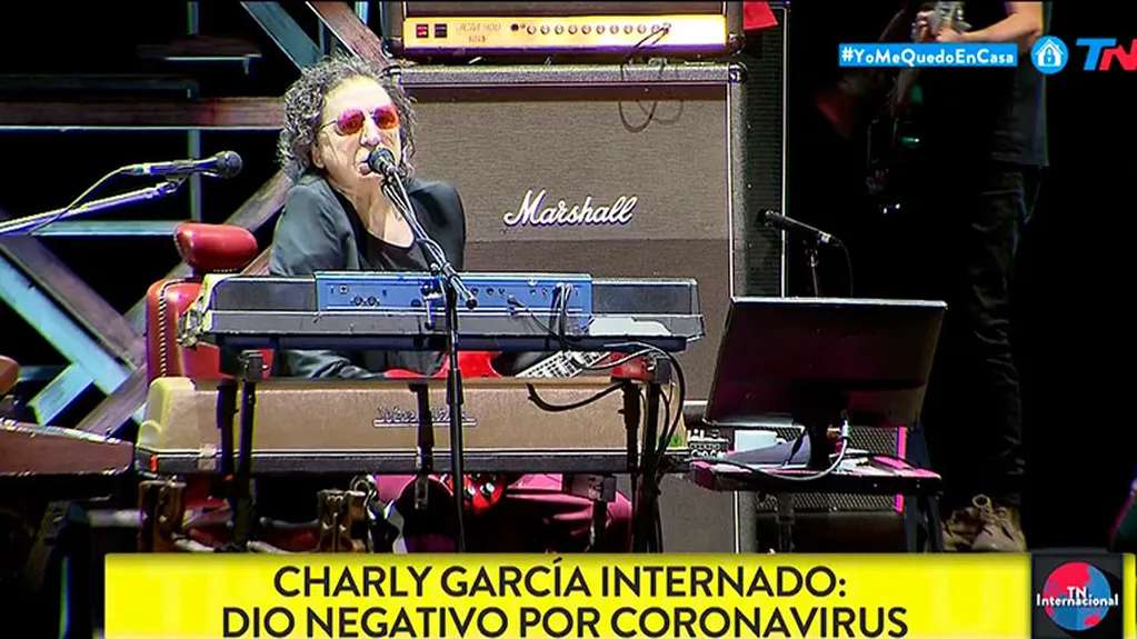 Charly García, internado de urgencia