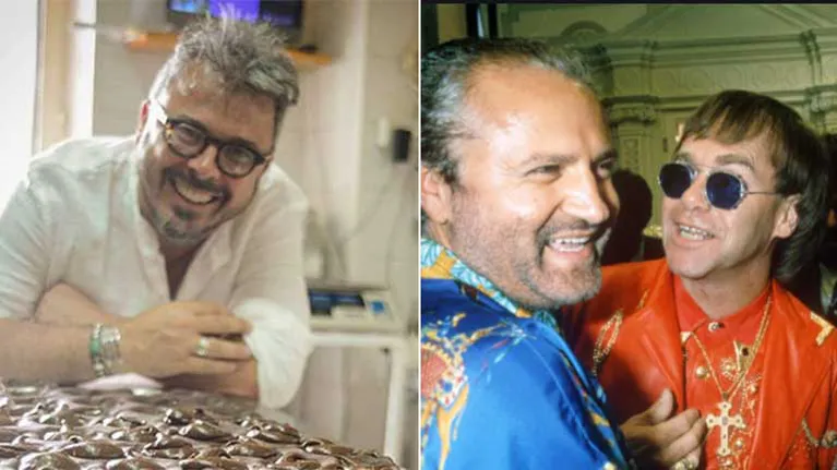 Donato de Santis y una divertida anécdota en la cocina de Gianni Versace: "Era totalmente hogareño, hasta Elton John andaba sin peluquín"