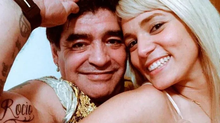 La historia de amor de Diego Maradona y Rocío Oliva: flechazo, convivencia en Dubai y final con escándalo