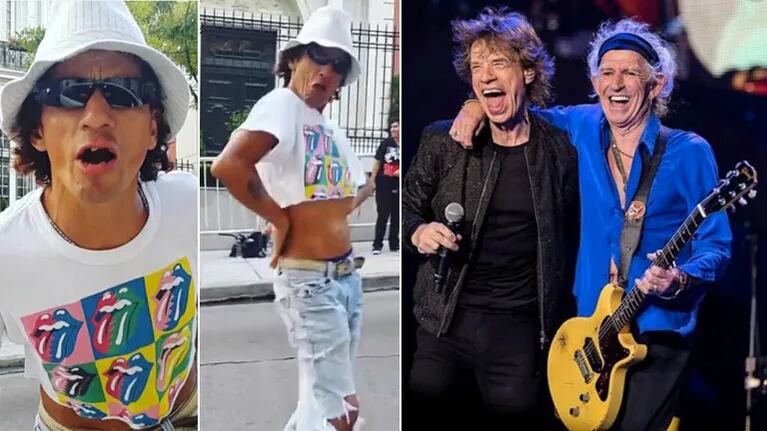 ¡Genios totales! El increíble gesto de los Rolling Stones con un fan argentino. (Foto: Instagram)