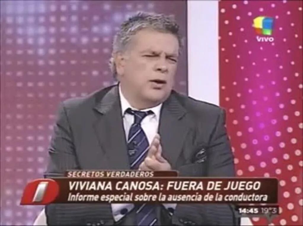 El cruce de Luis Ventura y Adrián Pallares en Intrusos por Viviana Canosa