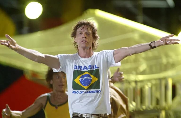 Mick Jagger: los brasileros están aterrados por la "maldición" del cantante de los Rolling Stones. (Foto: Web)