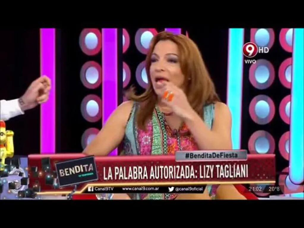 La desopilante anécdota de Lizy Tagliani en Bendita TV