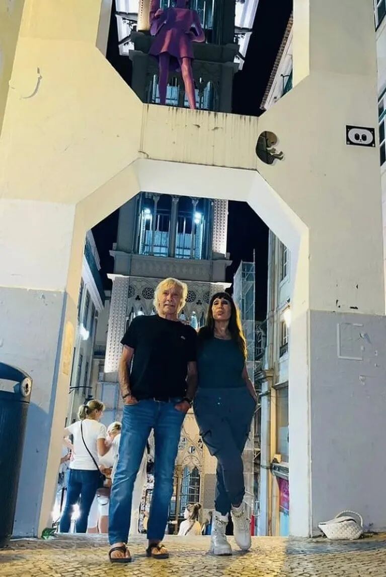 Moria Casán compartió románticas fotos con Pato Galmarini en Formentera: "Amo nuestro sex appeal"