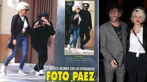 Fito Páez jugó con el fotógrafo que intentó hacerle una foto callejera con su joven novia (Foto: revista Pronto)