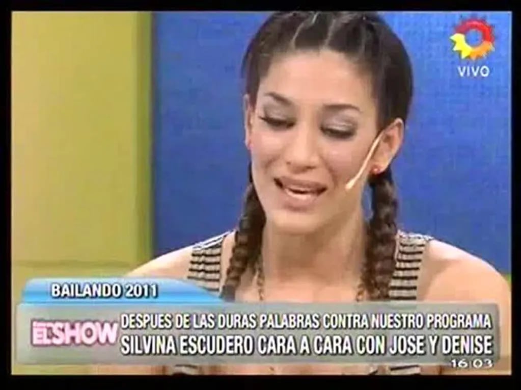 Silvina Escudero, enojadísima con Este es el show