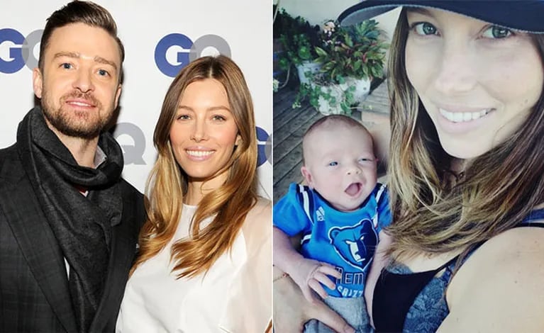 Justin Timberlake presentó a su hijo (Foto: Web e Instagram)