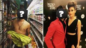 Emmanuel Horvilleur hizo un striptease en un supermercado para su novia
