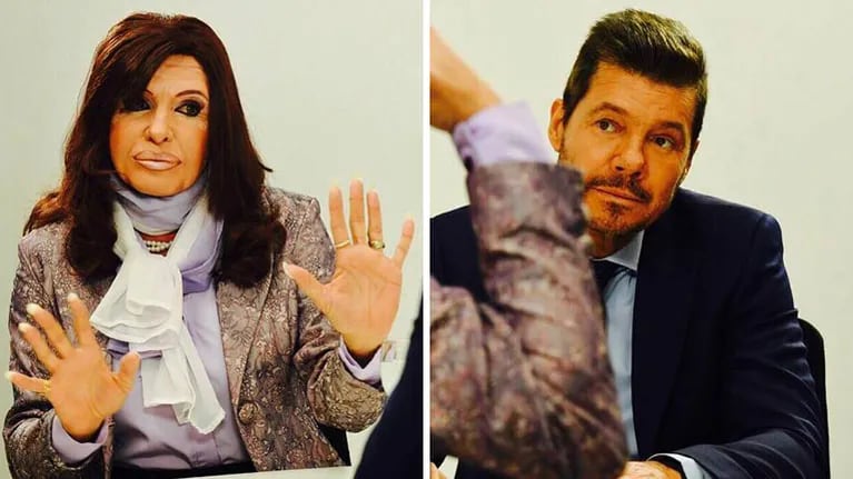 Martín Bossi se personificó de Cristina Kirchner para la entrevista con Marcelo Tinelli. Foto: Facebook.
