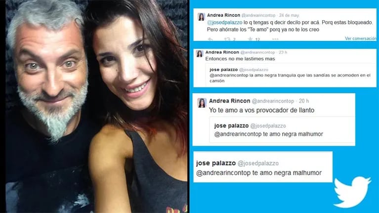 Andrea Rincón blanqueó romance ¡por una pelea en Twitter! 