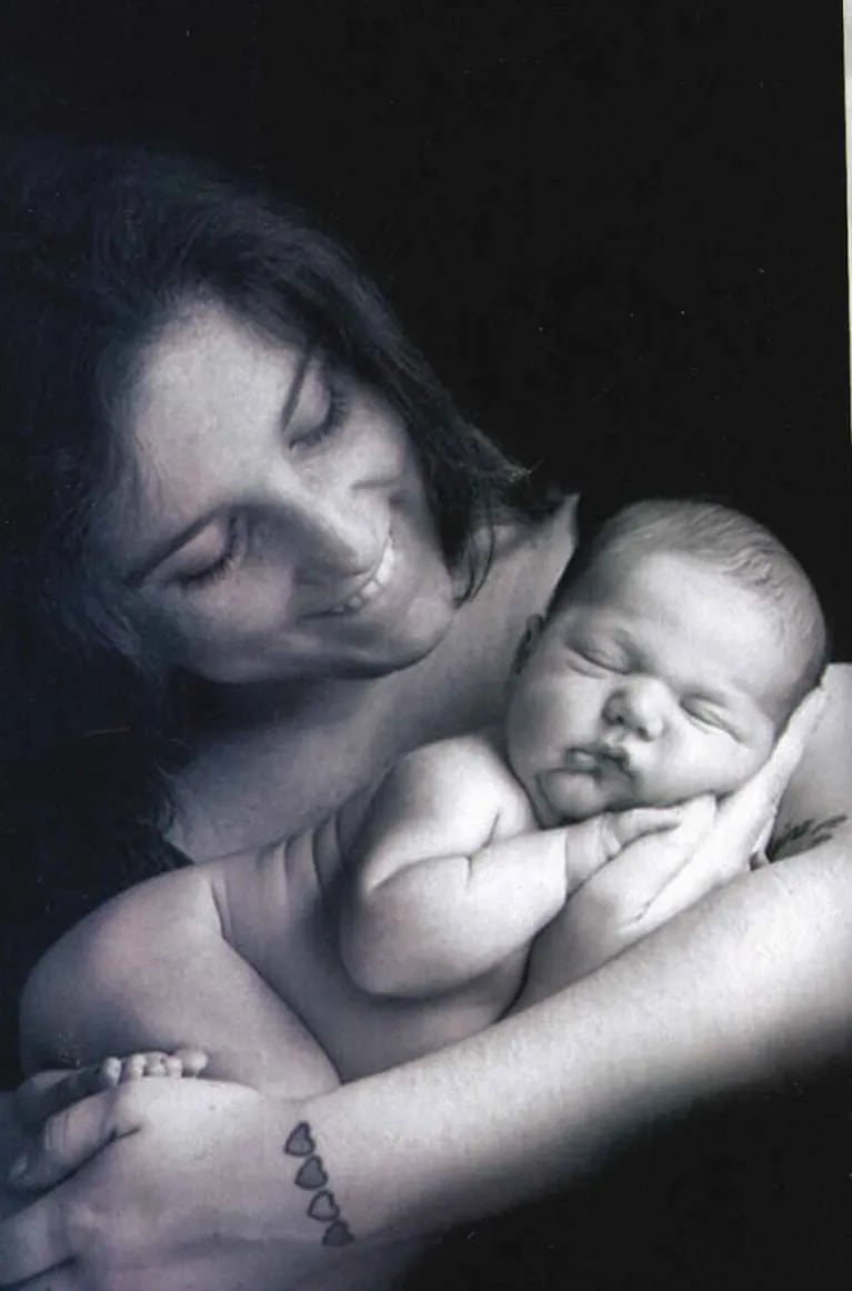 Juana Repetto y la foto más dulce junto a su hijito, Toribio