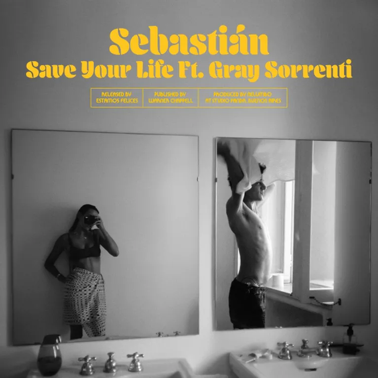 Sebastián presenta su primer single: Save Your Life ft. Gray Sorrenti