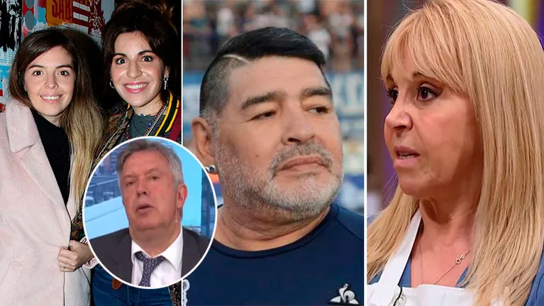 D'Alessandro reveló la picante advertencia que Maradona habría recibido de Dalma, Gianinna y Claudia