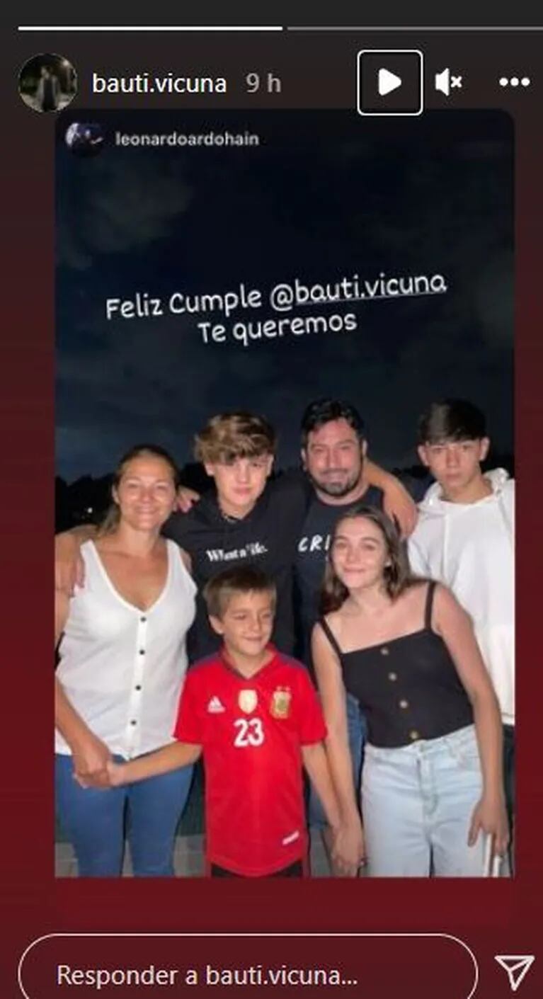 Eli Sulichin, la novia de Benjamín Vicuña, fue al cumpleaños del hijo del actor y se sacó fotos junto a Pampita