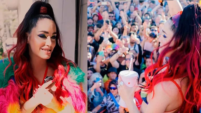 La emoción de Lali Espósito tras haber asistido a la Marcha del Orgullo LGBTIQ 2022.
