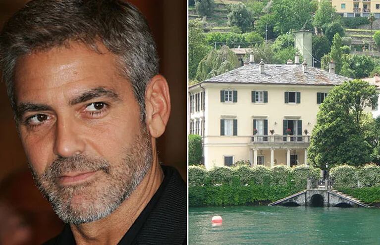 George Clooney: si te acercás a menos de 100 metros de su mansión deberás pagar… ¡500 euros! (Foto: Web)