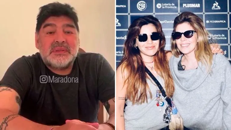 La fuerte respuesta de Diego Maradona después de que Gianinna dijera que "lo están matando"
