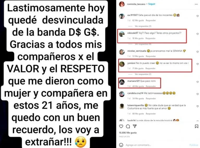 Pablo Lescano reaccionó de forma drástica ante las críticas de su hermana y de los fans de Damas Gratis