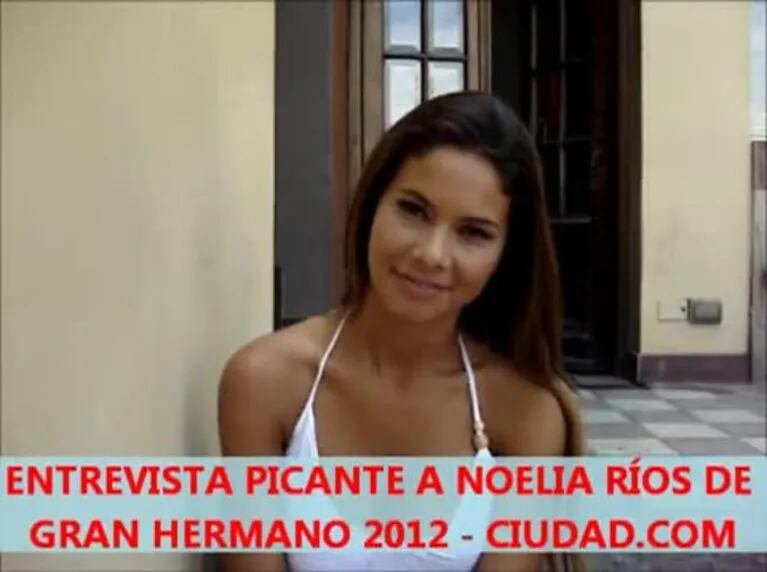 Entrevista picante con Noelia Ríos, la diosa de Gran Hermano 2012